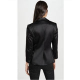 VERONICA BEARD Satin Empire Dickey Blazer