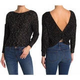 ABOUND Open Twist Back Sweater