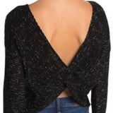 ABOUND Open Twist Back Sweater