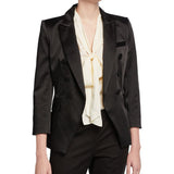 VERONICA BEARD Satin Empire Dickey Blazer