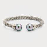 MAJORICA Tender Kissing Pearl Bangle Bracelet