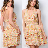 Floral Eyelet Lace Dress