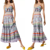 ALICE + OLIVIA  Minka Tieft Maxi Dress