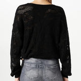 JUST CAVALLI Side Tie Sweater