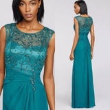 DECODE 1.8 Beaded Evening Gown