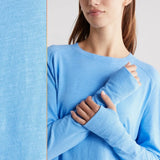 ZELLA Long Sleeve Slub Jersey Tee