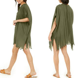 DKNY Tassel Tunic