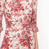 REFORMATION Doutzen Floral Mini Dress