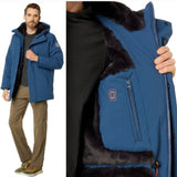 SAVE THE DUCK Men's Antoine Fur Lined Parka