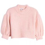 TOPSHOP Puff Sleeve Cropped Sweater