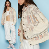 Twill Patchwork Jacket