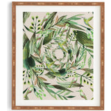 Nature In Circles Framed Wall Art