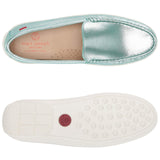 MARC JOSEPH Girl's Turquoise Broadway Loafers