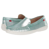 MARC JOSEPH Girl's Turquoise Broadway Loafers