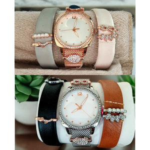 JESSICA CARLYLE Interchangeable Watch Set