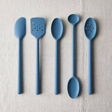 FIVE TWO Silicone Kitchen Spoon Set, 5 Pcs