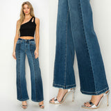 Wide Leg Outseam Jeans