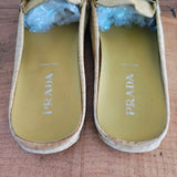 PRADA Suede Mules