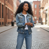 DOLCE & GABBANA Rare Vintage Distressed Denim Jacket