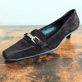 Vintage PRADA Kitten Heel Loafers