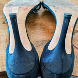 Vintage GUISEPPE ZANOTTI Silk Satin Heels