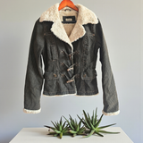 DECODED Sherpa Lined Corduroy Jacket