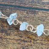 Rose Quartz Crystal Chip Bracelet/Anklet