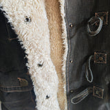 DECODED Sherpa Lined Corduroy Jacket