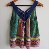 MAEVE BY ANTHROPOLOGIE Silk Sapelo Tank