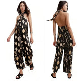 BANANA REPUBLIC Printed Halter Jumpsuit