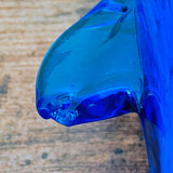 Hand-Blown Murano-Style Dolphin Sculpture