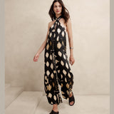 BANANA REPUBLIC Printed Halter Jumpsuit