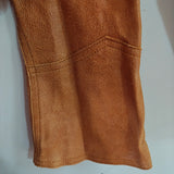 Vintage Distressed Leather Blazer