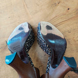 PRADA Tweed d'Orsay Pumps