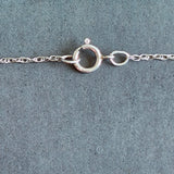 Diamond Teardrop Pendant Necklace