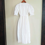 COACH Broderie Anglaise Wrap Dress