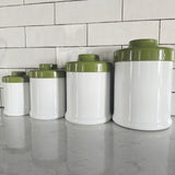 Vintage Aluminum Nesting Canisters