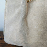 GUCCI Suede Bag w/Pouch