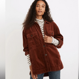 MADEWELL Corduroy Yorkway Shacket