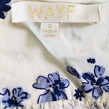 WAYF Wisteria Floral Tiered Midi Dress