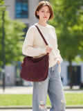 MICHAEL KORS Suede Hobo Bag