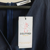 LILLI YADI Long Sleeve Mini Dress