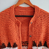 Vintage 'Grandpa' Cardigan Sweater