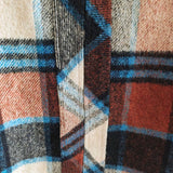 Vintage Hooded Wool Coat