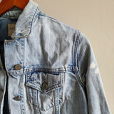 ALLSAINTS Distressed Denim Jacket