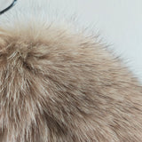 Vintage Wool & Fox Fur Coat