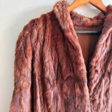 Vintage Mink Fur Cape