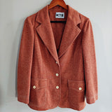 Vintage Textured Blazer