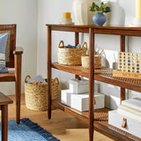 Braided Grass Storage Basket