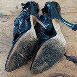 DIOR Patent Leather Strappy Heels